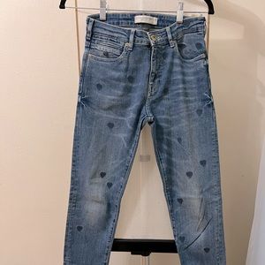 Scotch and Soda Jeans with a heart detail